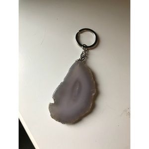 Agate Keychain